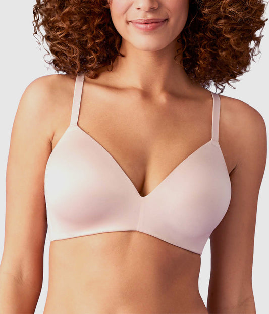 Wacoal Great Value - Future Foundation Wire Free T-Shirt Bra with Lace - Rose Smoke