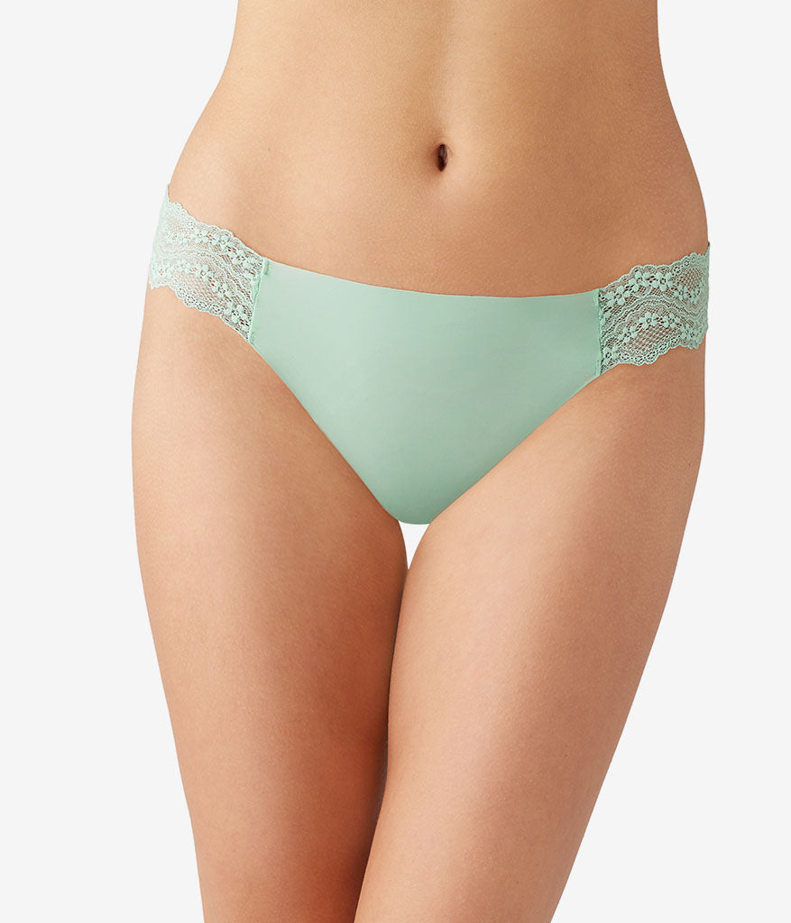 Wacoal Premium - b.bare Thong - Silt Green