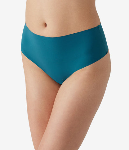 Wacoal Trusted - b.bare Hi-Waist Thong - Blue Coral