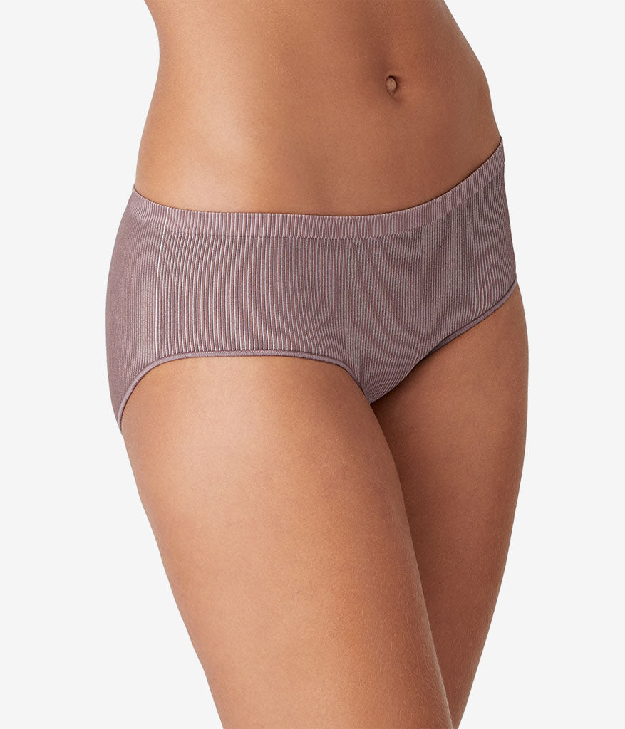 Wacoal Best Seller - Comfort Intended Rib Hipster - Peppercorn