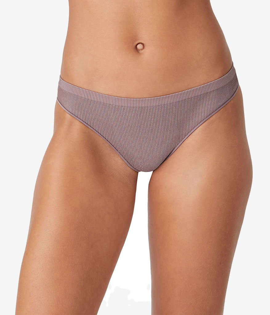 Wacoal Hot Sale - Comfort Intended Rib Thong - Peppercorn