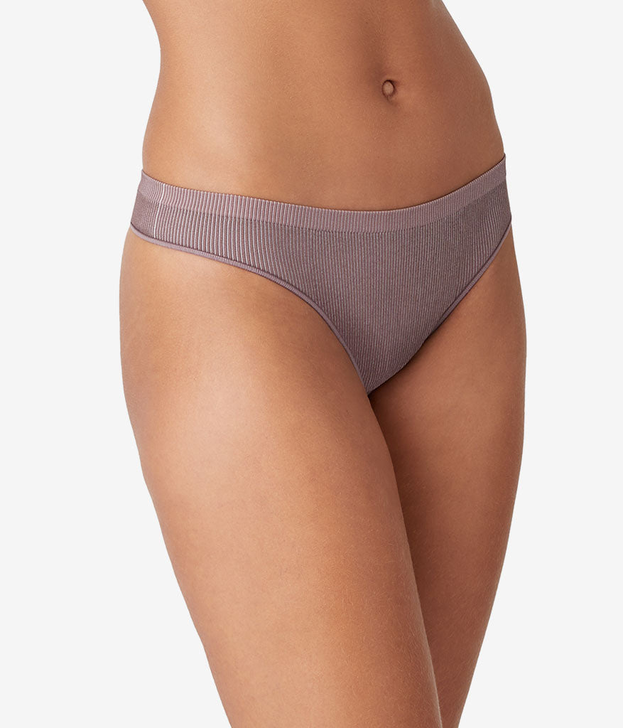 Wacoal Hot Sale - Comfort Intended Rib Thong - Peppercorn