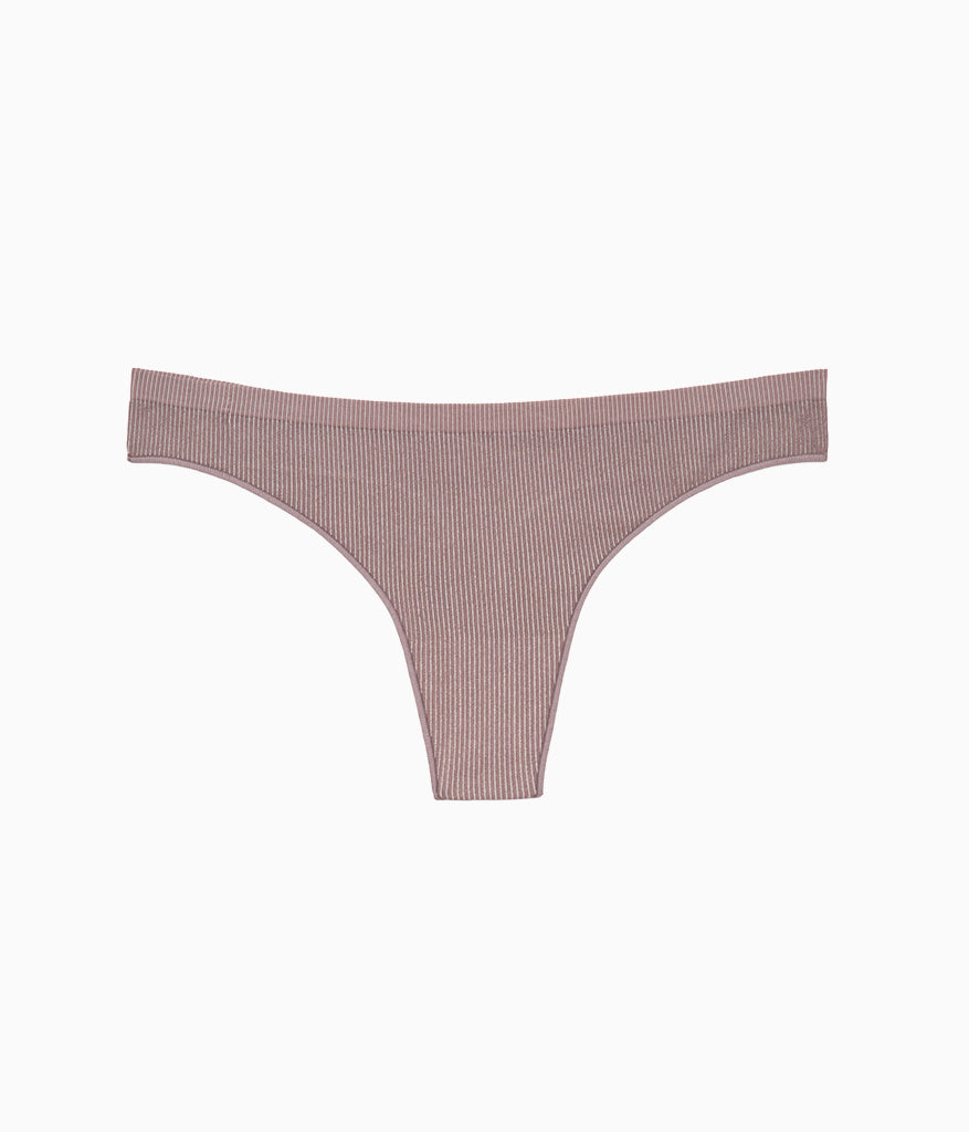 Wacoal Hot Sale - Comfort Intended Rib Thong - Peppercorn