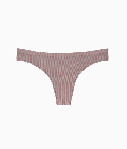 Wacoal Hot Sale - Comfort Intended Rib Thong - Peppercorn