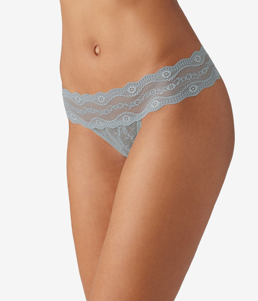 Wacoal Exclusive - Lace Kiss Thong - Abyss