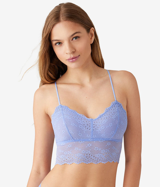 Wacoal Premium - Inspired Eyelet Bralette - Pale Iris