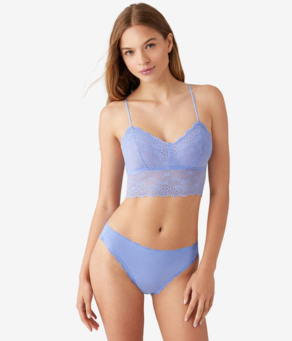 Wacoal Premium - Inspired Eyelet Bralette - Pale Iris