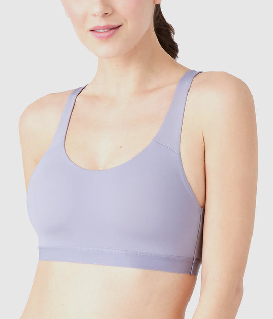 Wacoal Everyday - b.active Sport Crop - Lilac Gray