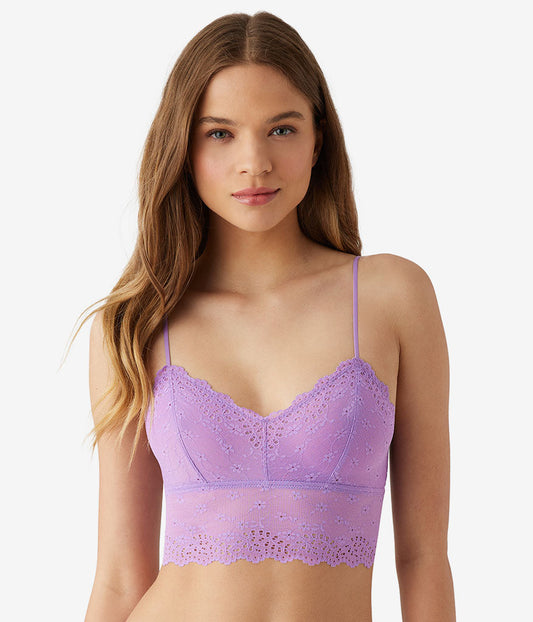 Wacoal Popular - Inspired Eyelet Bralette - Orchid Mist