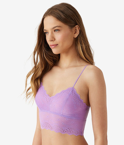 Wacoal Popular - Inspired Eyelet Bralette - Orchid Mist