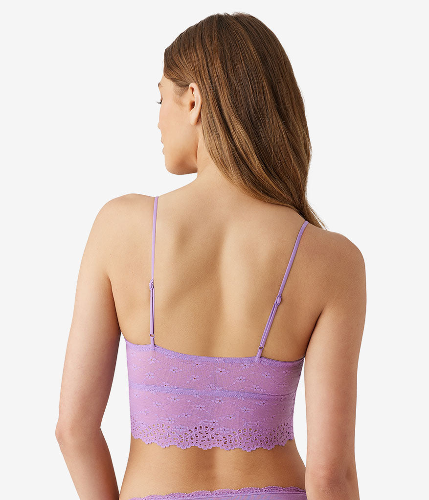 Wacoal Popular - Inspired Eyelet Bralette - Orchid Mist