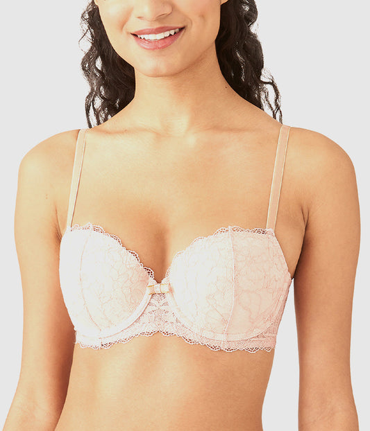 Wacoal Best Seller - Lace Encounter Contour Bra - Rose Smoke