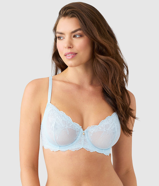 Wacoal Signature - Vivid Attraction Underwire Bra - Soft Sky