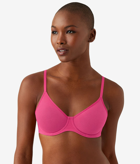 Wacoal Recommended - Cotton To A Tee Underwire Bra - Raspberry Sorbet