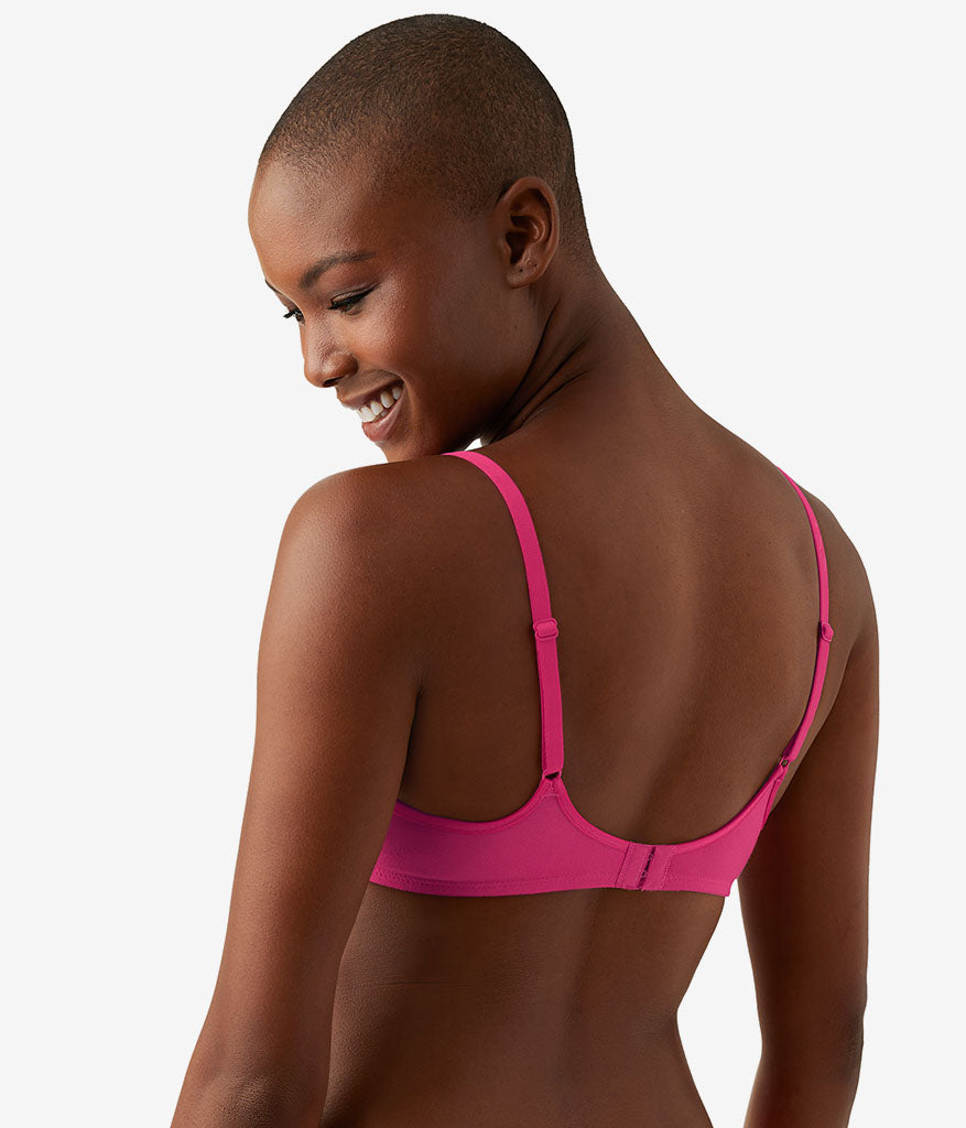 Wacoal Recommended - Cotton To A Tee Underwire Bra - Raspberry Sorbet