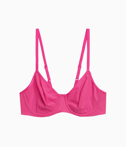 Wacoal Recommended - Cotton To A Tee Underwire Bra - Raspberry Sorbet