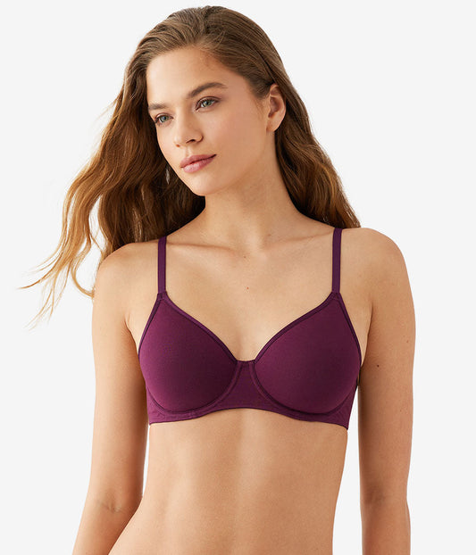 Wacoal Discount - Cotton To A Tee Underwire Bra - Potent Purple