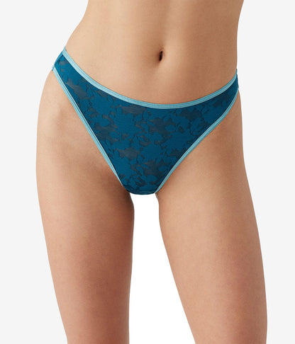 Wacoal Signature - Shadow Scene Hi-Leg - Blue Coral