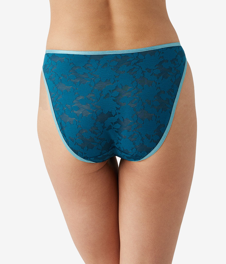 Wacoal Signature - Shadow Scene Hi-Leg - Blue Coral
