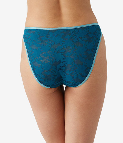 Wacoal Signature - Shadow Scene Hi-Leg - Blue Coral