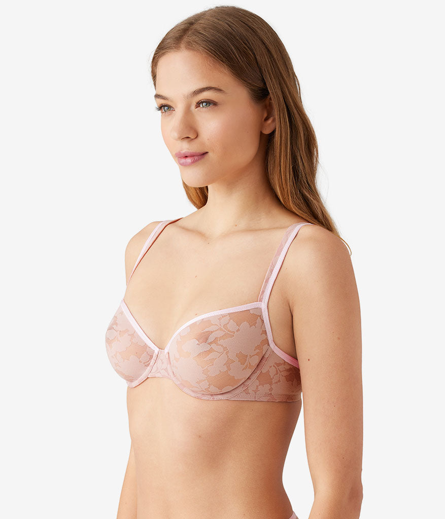 Wacoal Premium - Shadow Scene Underwire Bra - Blush Pink
