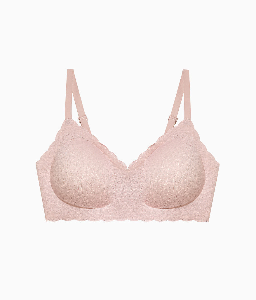 Wacoal Popular - b.wow'd Lace Wire Free Bra - Blush Pink