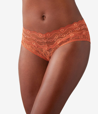 Wacoal Customer Favorite - Lace Kiss Hipster - Baked Clay