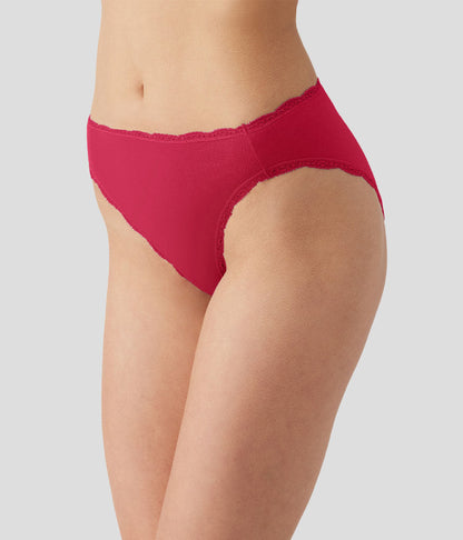 Wacoal Exclusive - Inspired Eyelet Hi-Leg - Cerise