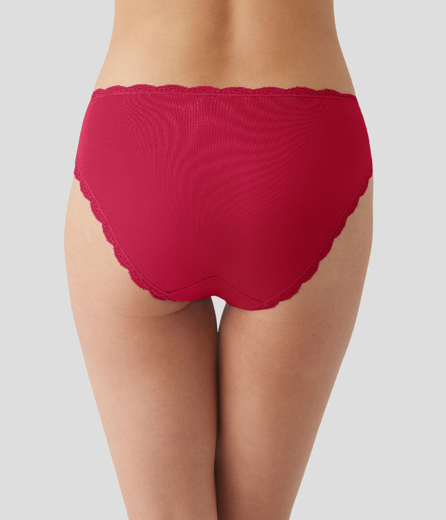 Wacoal Exclusive - Inspired Eyelet Hi-Leg - Cerise