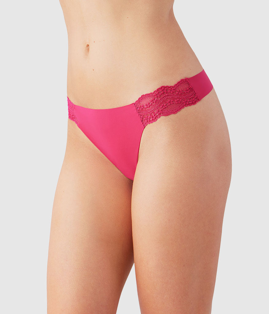 Wacoal New - b.bare Thong - Cerise