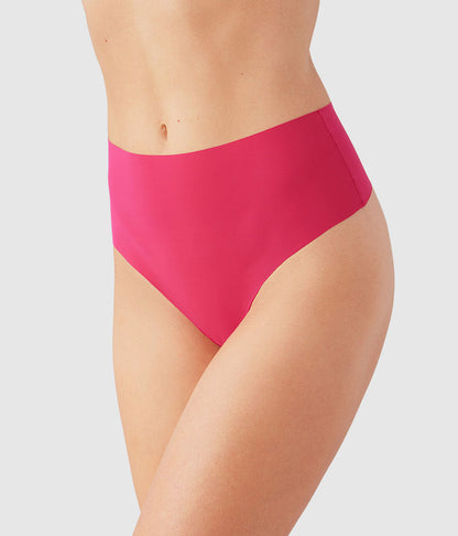 Wacoal Special Offer - b.bare Hi-Waist Thong - Cerise