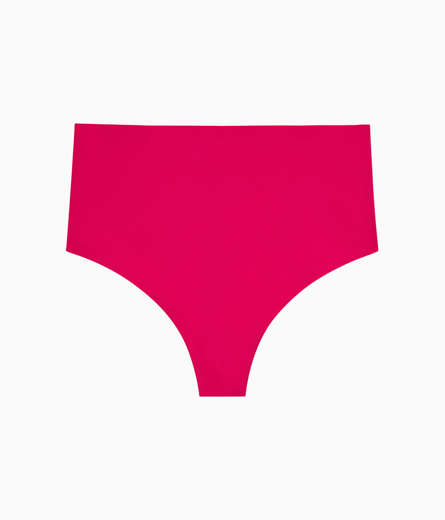 Wacoal Special Offer - b.bare Hi-Waist Thong - Cerise