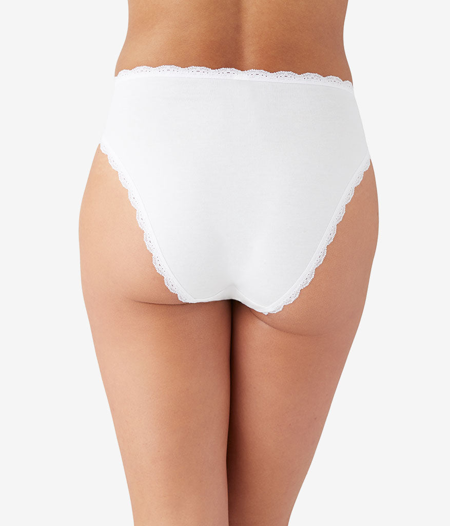 Wacoal Hot Sale - Inspired Eyelet Hi-Leg Panty Pack - White/White/Night