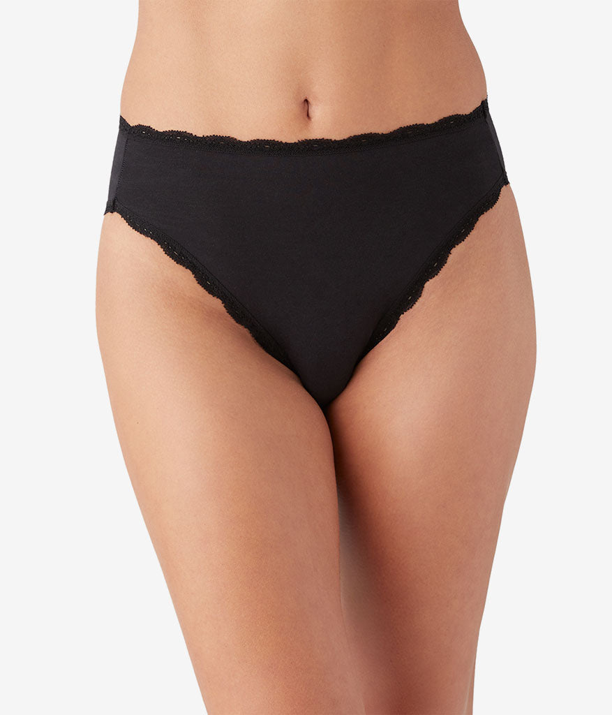 Wacoal Hot Sale - Inspired Eyelet Hi-Leg Panty Pack - White/White/Night