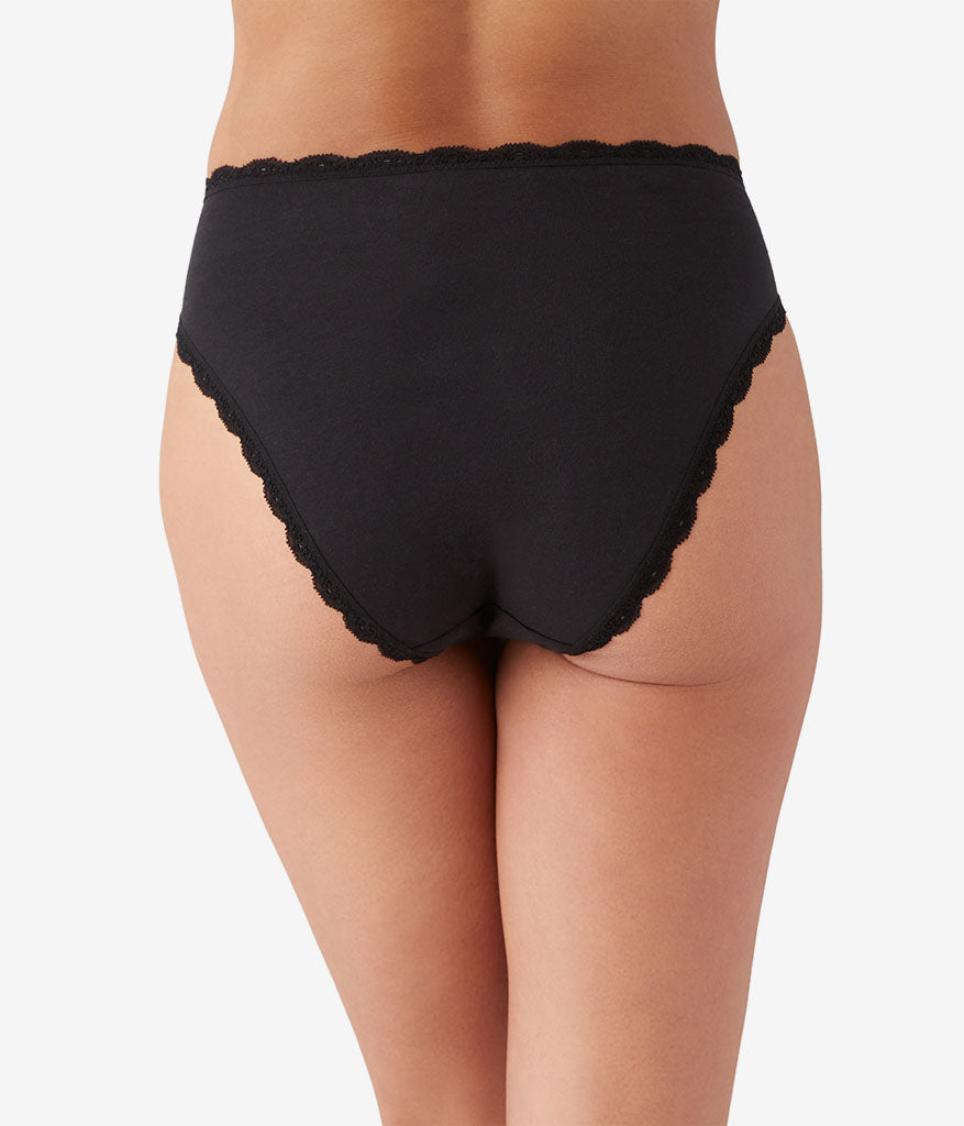 Wacoal Hot Sale - Inspired Eyelet Hi-Leg Panty Pack - White/White/Night