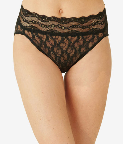 Wacoal Trending - Lace Kiss Hi-Leg Panty Pack - Rose Smoke/Au Natural/Night