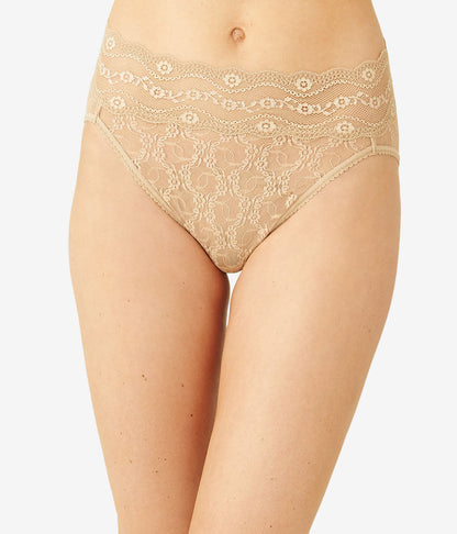Wacoal Trending - Lace Kiss Hi-Leg Panty Pack - Rose Smoke/Au Natural/Night