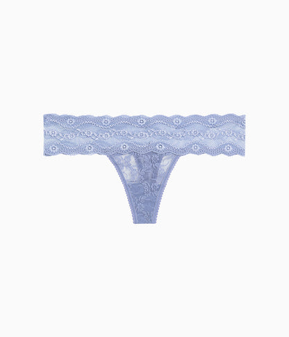 Wacoal Value - Lace Kiss Thong - Country Blue