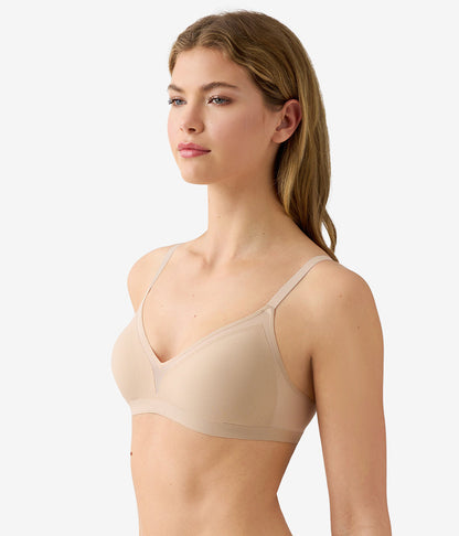 Wacoal Latest - b.wow'd Modern Wire Free Bra - Au Natural