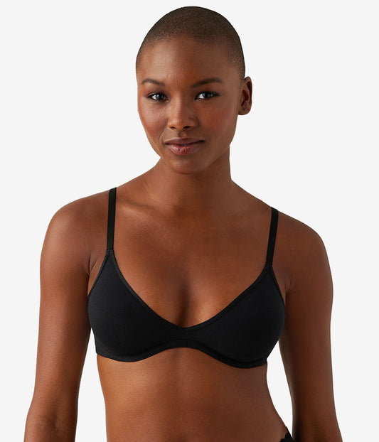 Wacoal Featured - Cotton To A Tee Scoop Underwire Bra - Night