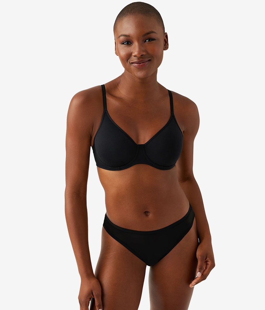 Wacoal Featured - Cotton To A Tee Underwire Bra - Night