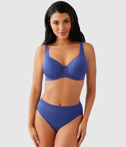 Wacoal Exclusive - Basic Beauty Spacer Underwire T-Shirt Bra - Skipper Blue